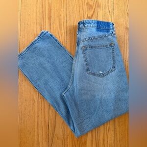 Abercrombie & Fitch The Loose High Rise Jeans curve love size 27 short